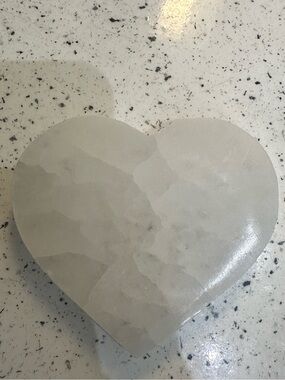 Heart Crystal  charging plate